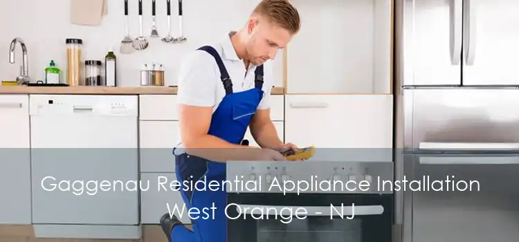 Gaggenau Residential Appliance Installation West Orange - NJ