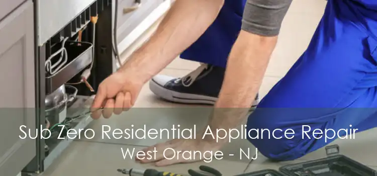 Sub Zero Residential Appliance Repair West Orange - NJ